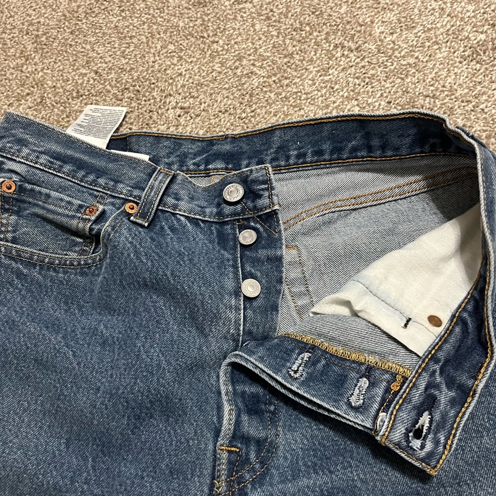 Levi's Men's Straight Fit Blue Jeans